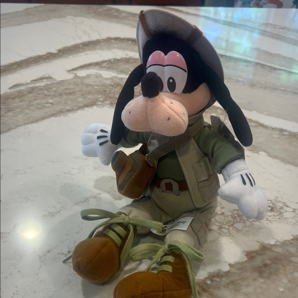 Disney Goofy Plush in Green and Brown